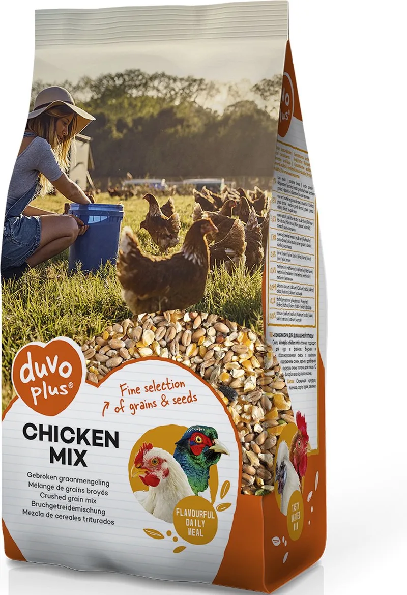 Duvoplus - Kippenvoer - Kip - Poeljen Mix 4,5kg - 1st - 23319 by Duvo+ – product photo