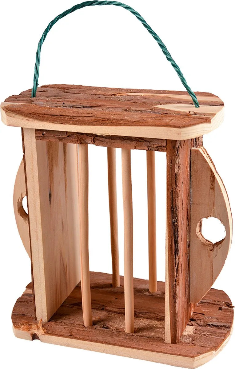 Duvoplus - Knaagdier - Houten Hooiruif In Schors 20x12x20cm - 23582 by Duvo+ in <> – product photo