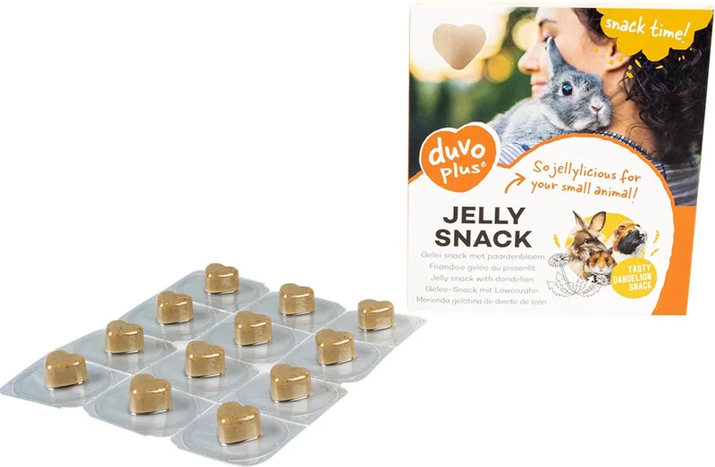 Duvoplus - Knaagdierensnack - Knaagdier - Gelei Snack Paardenbloem 12st - 1,2g - 12st de Duvo+ – photo produit