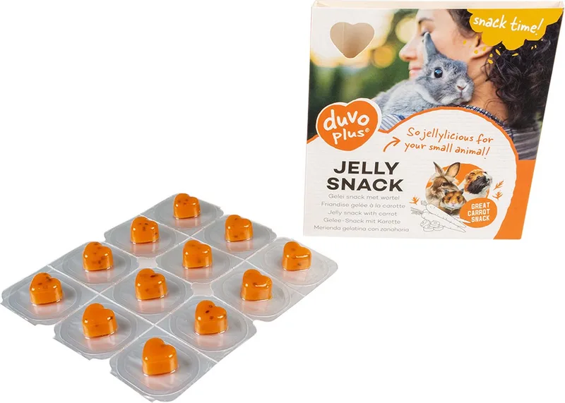 Duvoplus - Knaagdierensnack - Knaagdier - Gelei Snack Wortel 12st - 1,2g - 12st de Duvo+ – photo produit