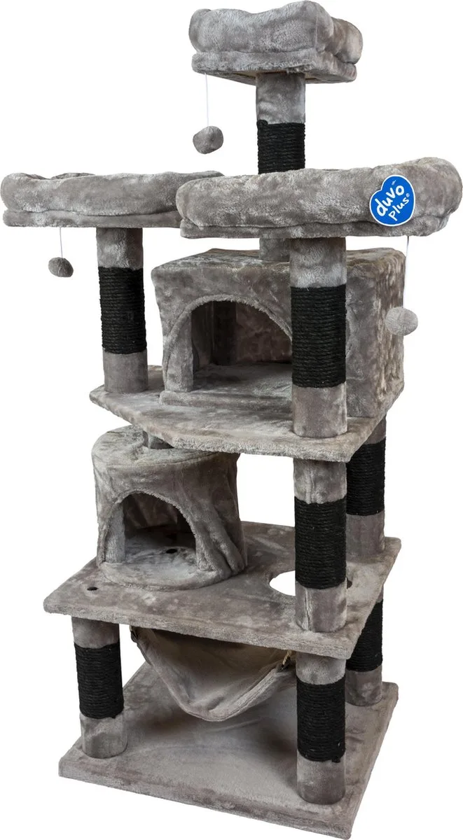 Duvoplus - Krabpaal cleo 60x50x143cm de Duvo+ en Anthracite – photo produit