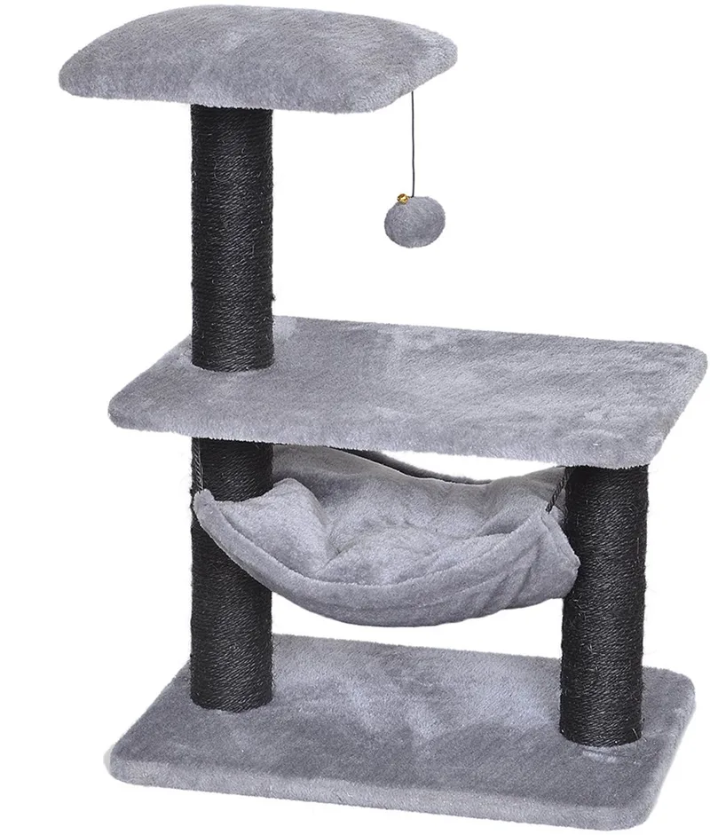 Duvoplus - Krabpaal - Kat - Krabpaal Tokyo Bridge 47x34,5x62cm - 1st by Duvo+ in Grey – product photo
