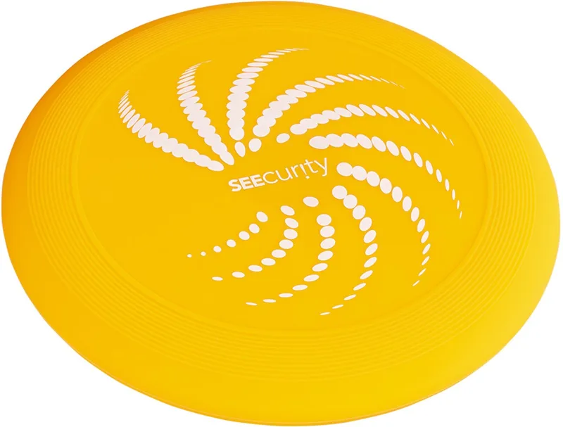 duvoplus LED Frisbee voor Honden - Lichtgevende Werpschijf, USB Oplaadbaar met Automatische Uitschakeling - 20 cm von Duvo+ in Orange – Produktfoto