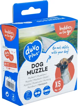 Duvoplus - Muilkorf - Hond - Muilband Nylon 39-51cm - 1st by Duvo+ in <> – product photo 1 of 4