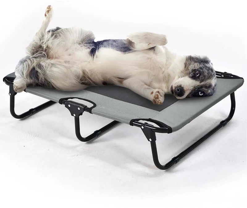 Duvoplus Plooibaar Hondenbed Relax - L by Duvo+ in Grey – product photo