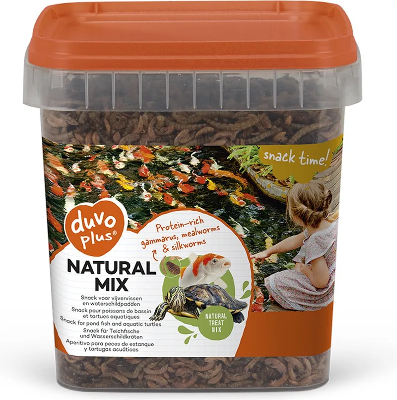 Duvoplus - Reptielenvoer - Reptielen - Natuurmix 2,5l - 1st fra Duvo+ – produktbillede