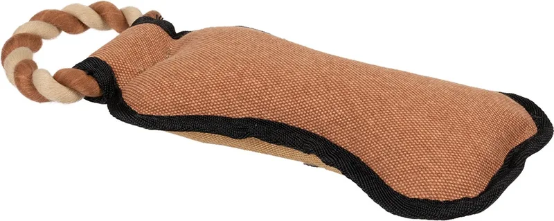 Duvoplus - Speelgoed Voor Dieren - Hond - Canvas Bijtbeen 11x28x5cm - 1st von Duvo+ in Mehrfarbig – Produktfoto