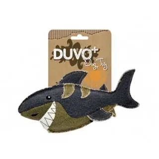 Duvoplus - Speelgoed Voor Dieren - Hond - Canvas Haai 21x12cm - 1st by Duvo+ in <> – product photo 2 of 2