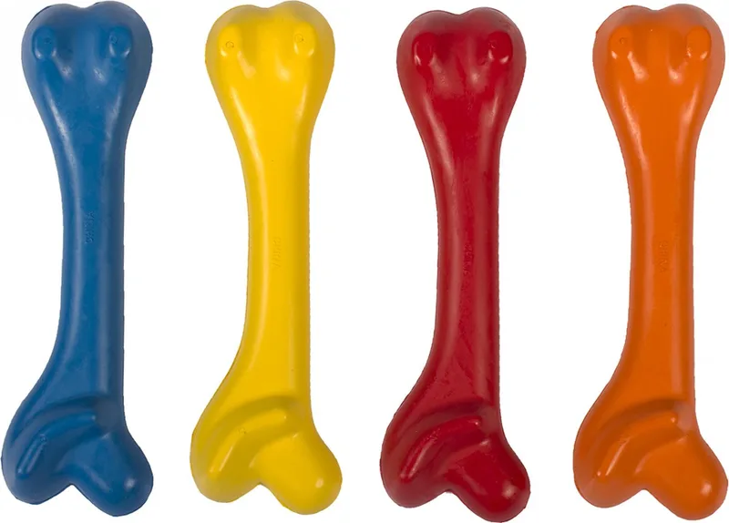 Duvoplus - Speelgoed Voor Dieren - Hond - Dogtoy Rubber Hondenbeen Bailey Mix 20cm - 1st von Duvo+ in Gemengde Kleuren – Produktfoto