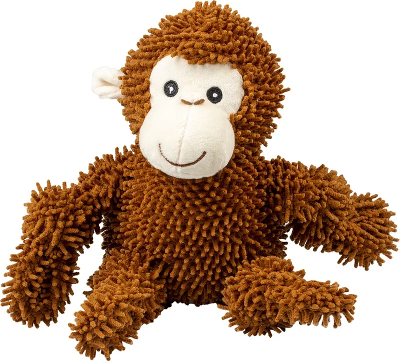 Duvoplus - Speelgoed Voor Dieren - Hond - Pluche Aap Moppy 22x30x10cm - 1st von Duvo+ in Braun – Produktfoto