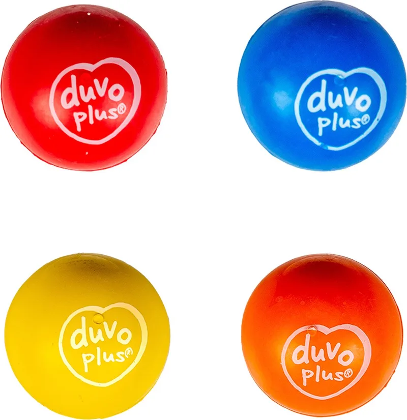 Duvoplus - Speelgoed Voor Dieren - Hond - Rubber Bouncy Ball Mix 5,5cm - 1st de Duvo+ en Gemengde Kleuren – photo produit