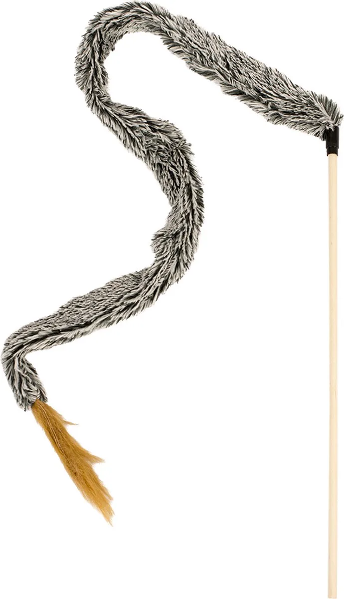 Duvoplus - Speelgoed Voor Dieren - Kat - Speelhengel Maki Staart 85cm - 1st de Duvo+ en <> – photo produit