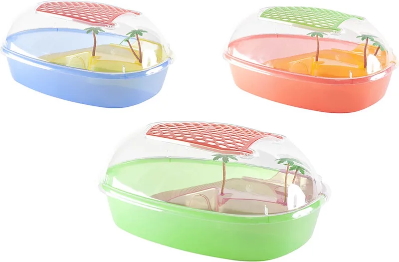 Duvoplus - Terrarium - Reptielen - Schildpadbak Toby 52x38x24cm - 1st by Duvo+ in Gemengde Kleuren – product photo