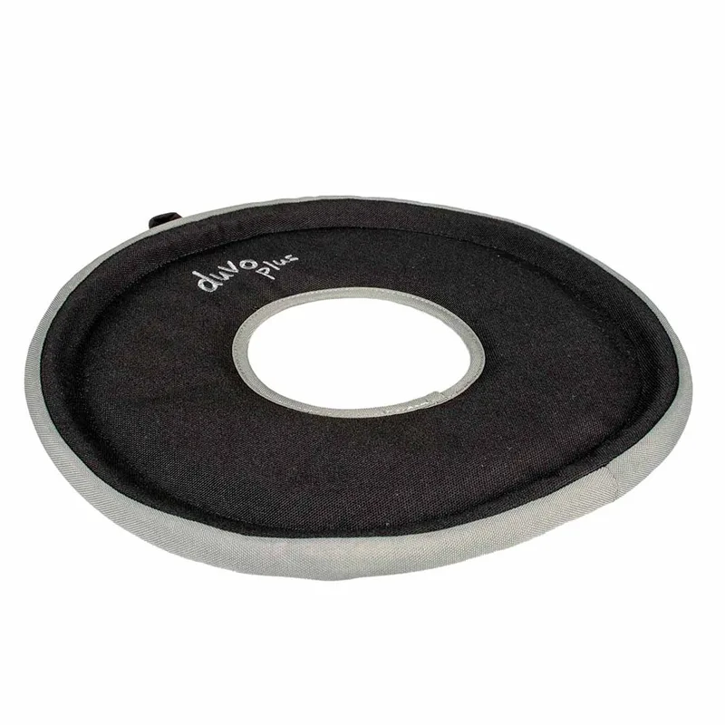 duvoplus Trail Frisbee Dizzy Disc - Drijvende Werpschijf voor Honden van Oxford Stof - 30,5 cm von Duvo+ in Grau – Produktfoto