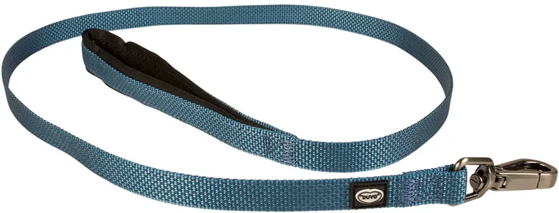 Duvoplus - Uitlaatriem Voor Dieren - Hond - Explor North Leiband Nylon S-m 120cm/15mm - 1st de Duvo+ en Petrol – photo produit