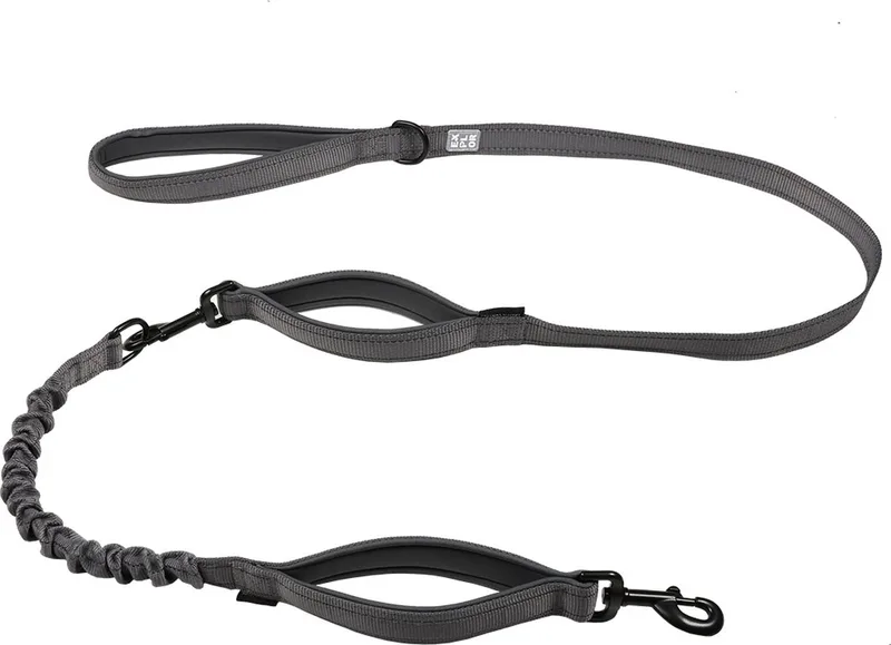 Duvoplus - Uitlaatriem Voor Dieren - Hond - Ultimate Fit 2in1 Leiband Safety 180cm - 25mm - 1st von Duvo+ in Silver Reflective – Produktfoto