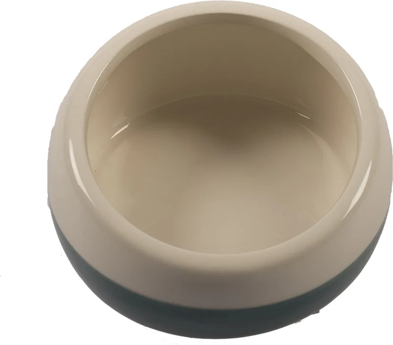 Duvoplus - Voerbak - Hond - Eetkom Stone Obliq 250ml - Ø11cm - 1st de Duvo+ en Petrol – photo produit