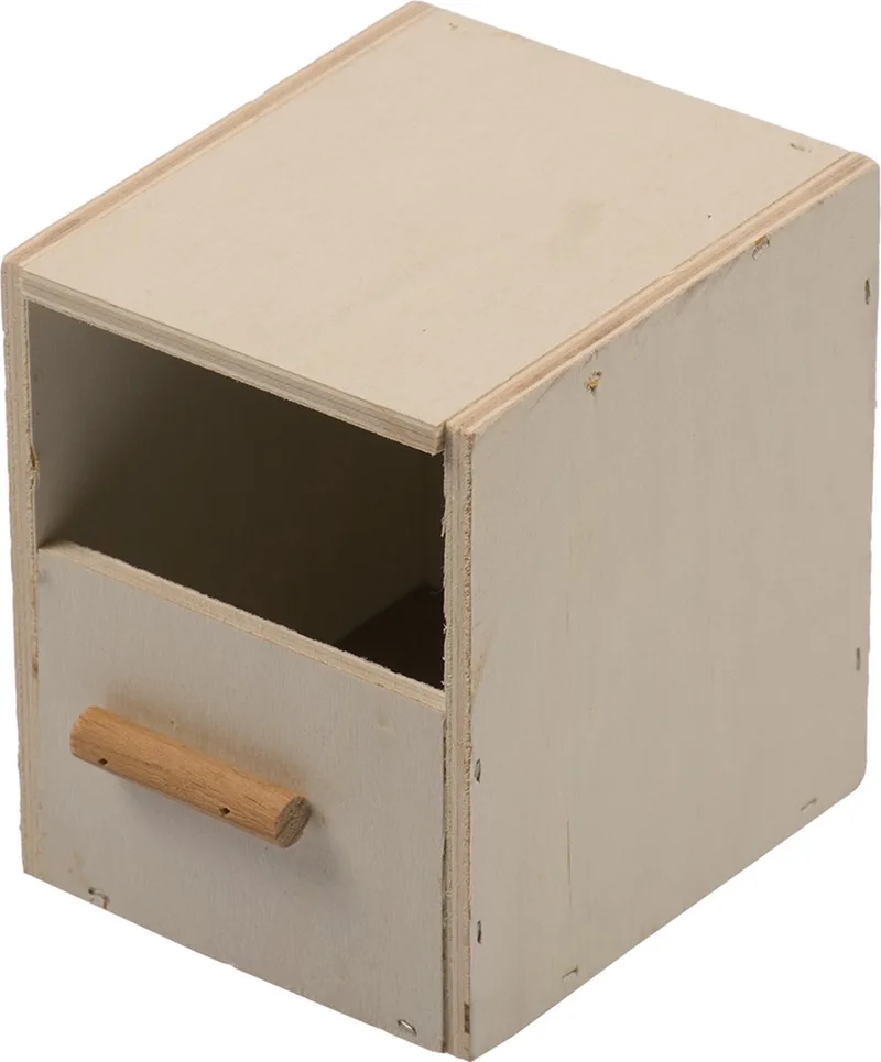 Duvoplus - Vogelhuisje - Vogel - Nestkast Vink 1/3 Open Klein Kweekkooi 10,5x12x13cm - 1st by Duvo+ in <> – product photo