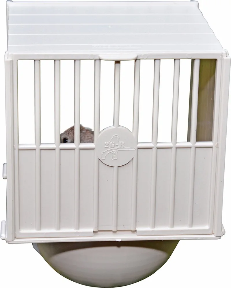 Duvoplus - Vogelnest - Tuin En Hobbydieren - Nestkast Plastic Gesloten 12x12x17cm - 1st fra Duvo+ i Beige – produktbillede