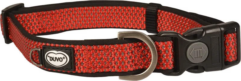 East Halsband Nylon M 30-45cm/15mm de Duvo+ en Rouge – photo produit