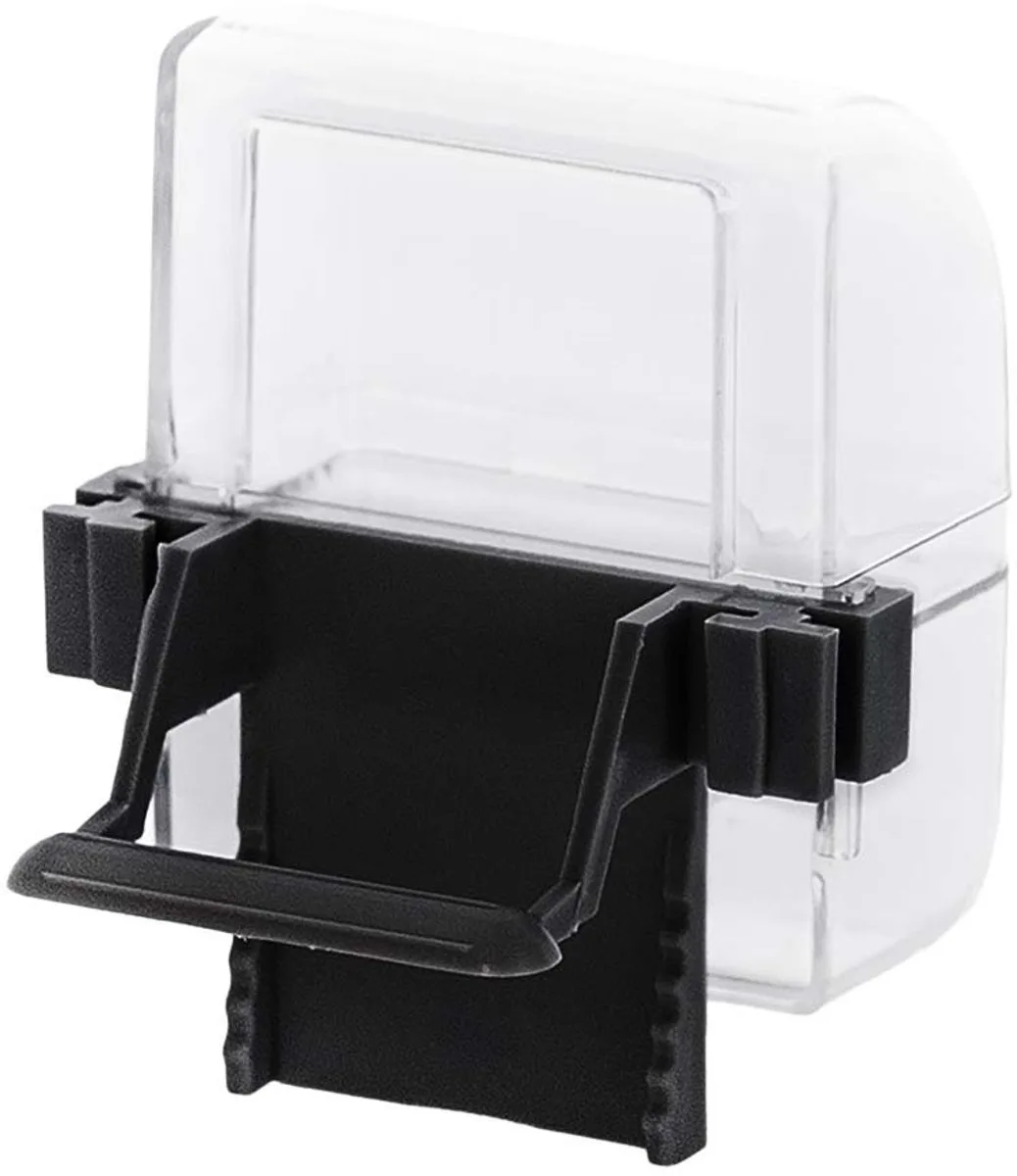Eetbakje voor kanariekooi | 8 x 4,5 x 6,5 cm von Duvo+ in Schwarz – Produktfoto