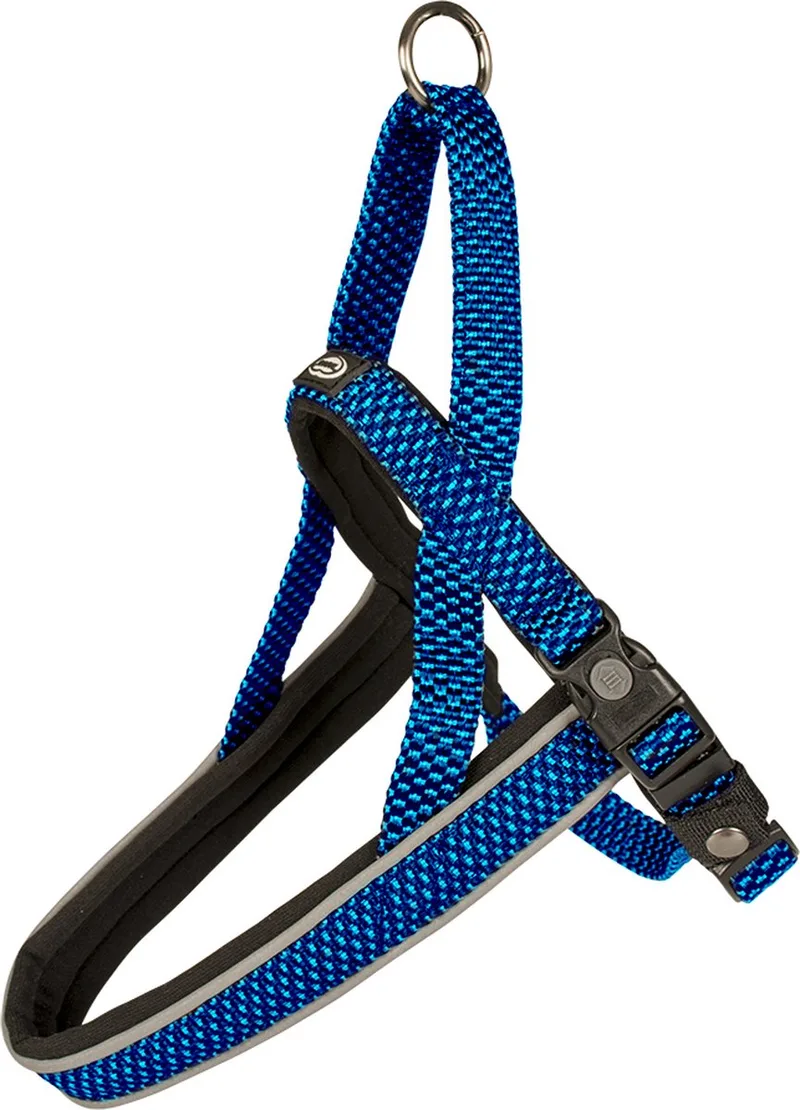 Explorer Hondentuig DUVO M 50-65 cm - model borsttuig by Duvo+ in Blue – product photo