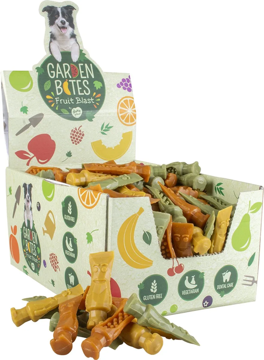 Garden Bites Fruity Tonya toothpaste 7,8cm - 15g - 240 stuks de Duvo+ – photo produit