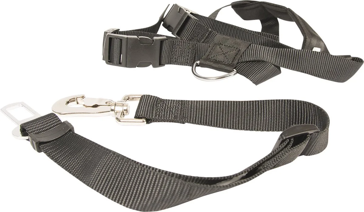 Harnais de Sécurité pour Voiture + Ceinture M fra Duvo+ – produktbillede