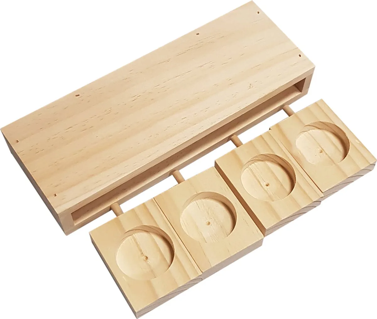 Houten Sniffle n snack puzzle, Ben van Duvo+ – productfoto