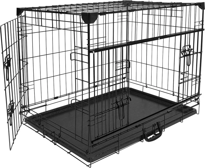 Hondenbench Duvo Ninja Schuifdeur by Duvo+ in Black – product photo