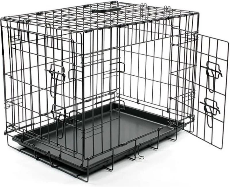 Hondenbench TopLine - 92 x 57 x 64cm von Duvo+ in Schwarz – Produktfoto