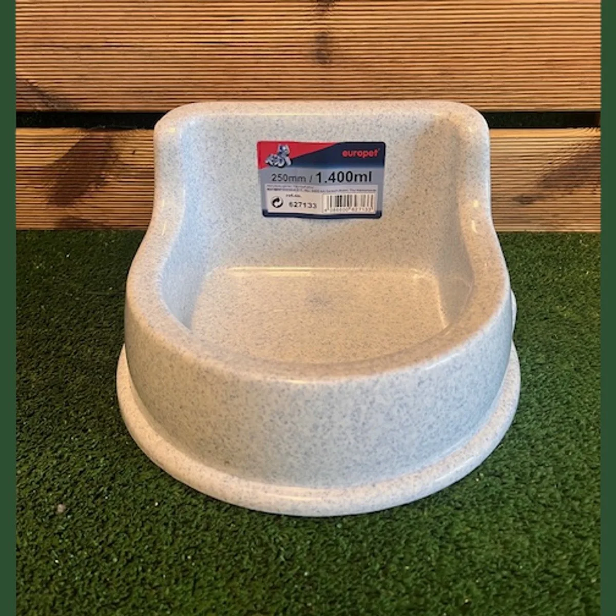 Hondendrinkbak muurmodel - hondeneetbak muurmodel - voederbak hond by Duvo+ in Grey – product photo