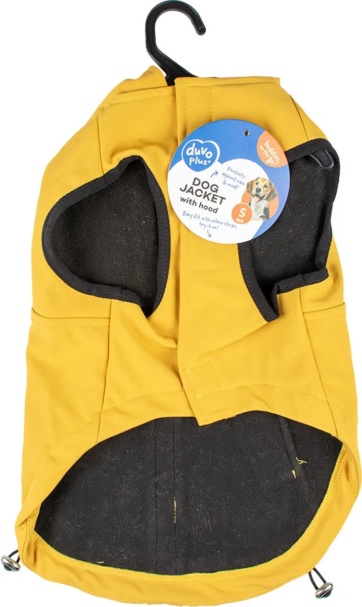 Hondenjas Parka XS - 30CM de Duvo+ en Jaune – photo produit