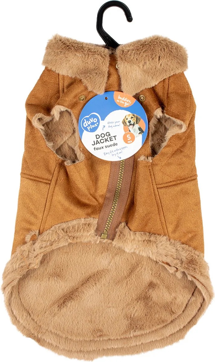 Hondenjas Stylish Quilt XL - 70CM van Duvo+ in Beige – productfoto