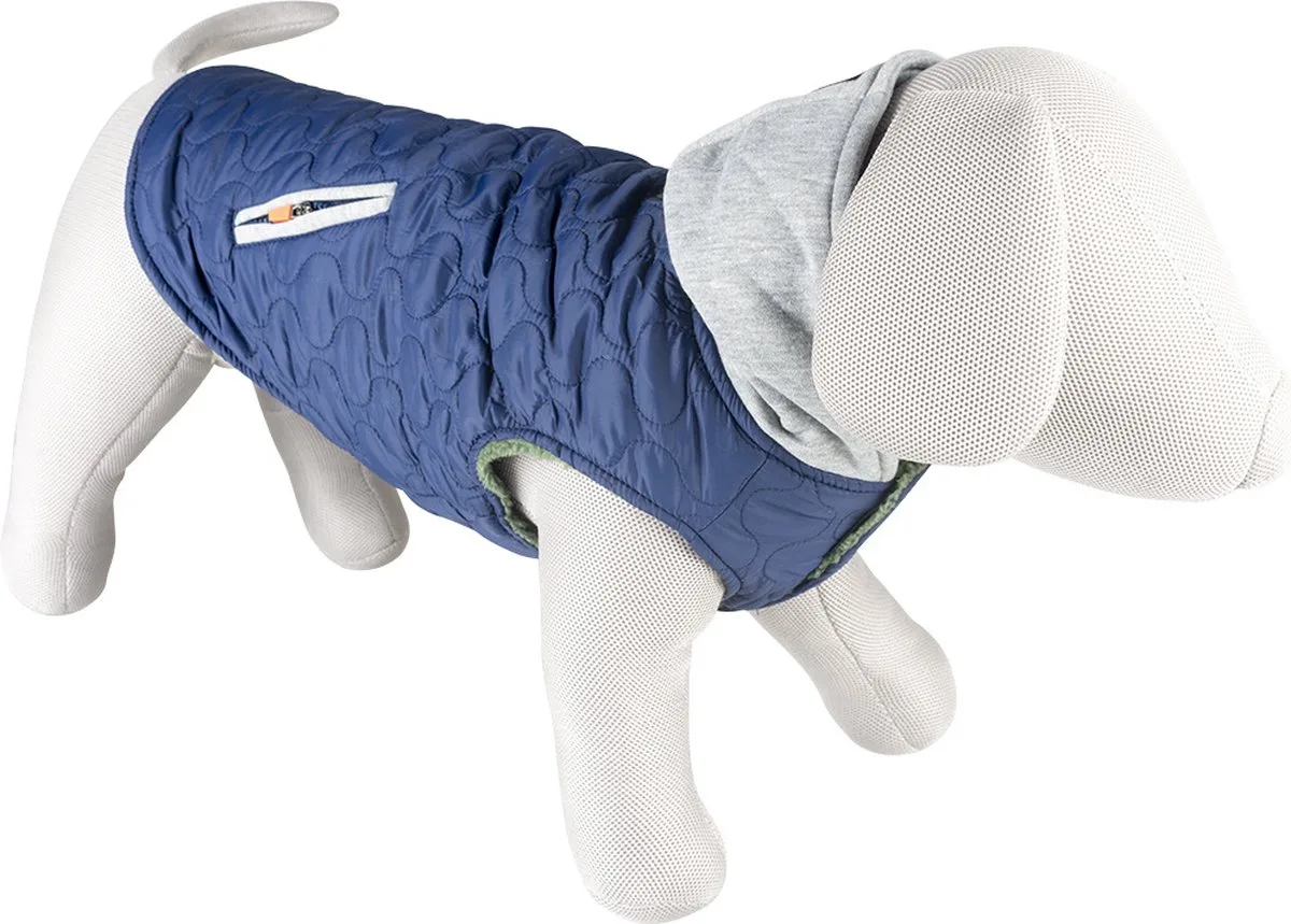 Hondenjas Urban XL - 70CM van Duvo+ in Blauw, Grijs – productfoto