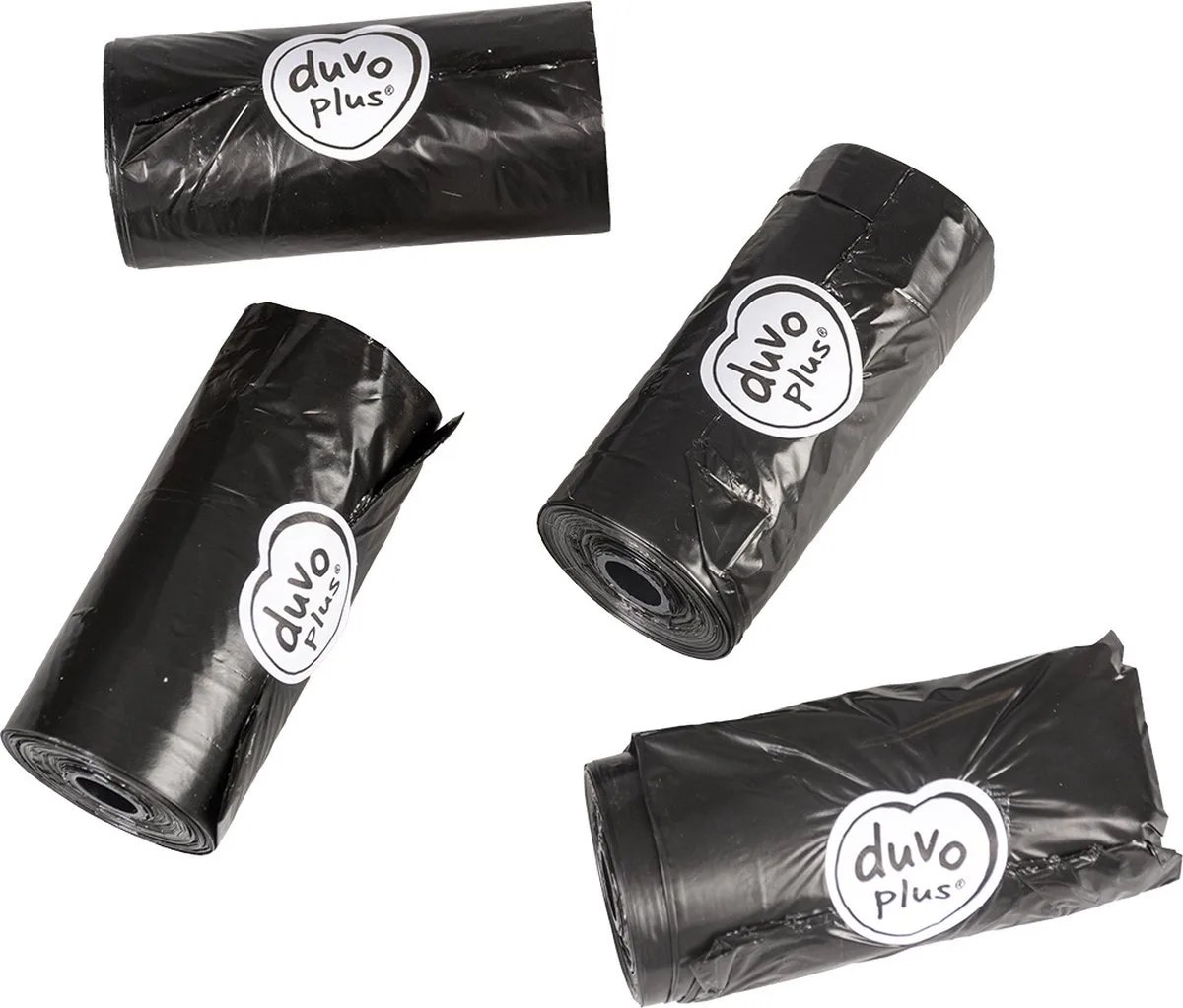 Hondenpoepzakje - Hond - Poepzakjes Classic 16x20st - 16st van Duvo+ in Zwart – productfoto