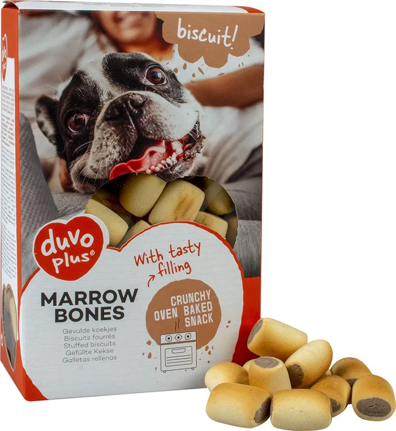 Hondensnacks : Mergpijpjes 500gr by Duvo+ – product photo