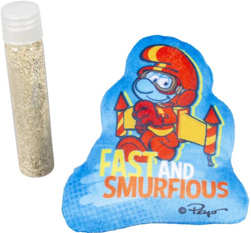 Jetpack Smurf Catnip Speeltje 9x2x9cm by Duvo+ – product photo