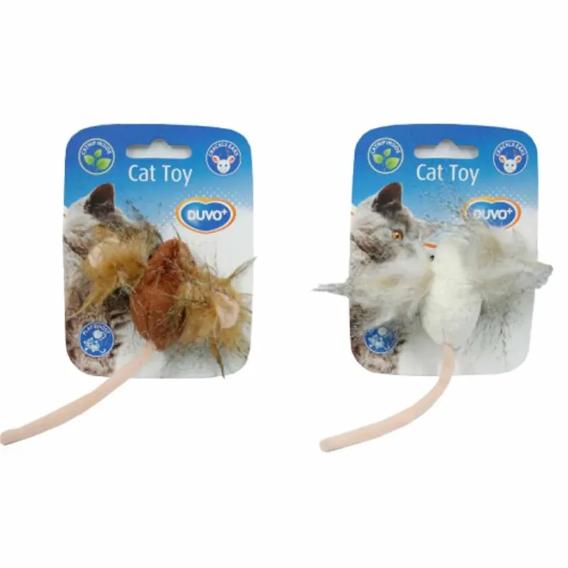 Kattenspeelgoed Harige Muis by Duvo+ – product photo
