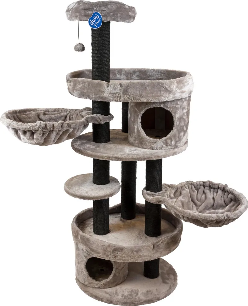 Krabpaal coco 60x48x152cm by Duvo+ in Anthracite – product photo