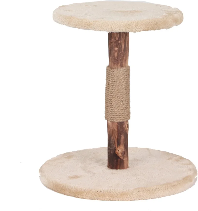 Krabpaal - Nuri - Hout de Duvo+ en Beige – photo produit