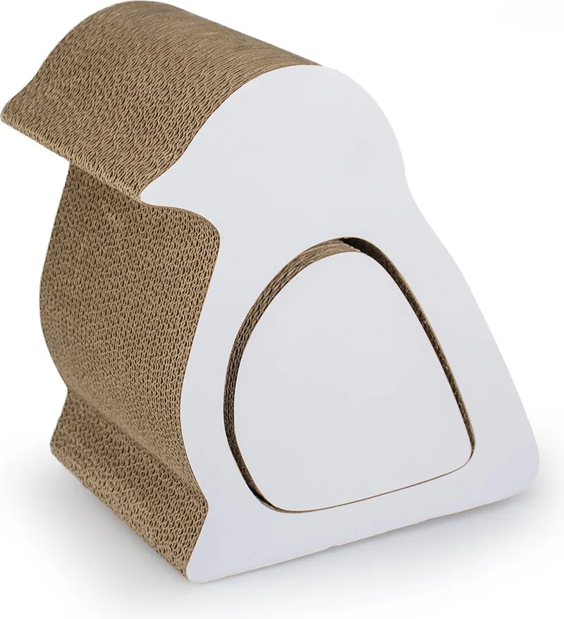 Krabplank Belly Bird 2-In1 von Duvo+ in Weiß – Produktfoto