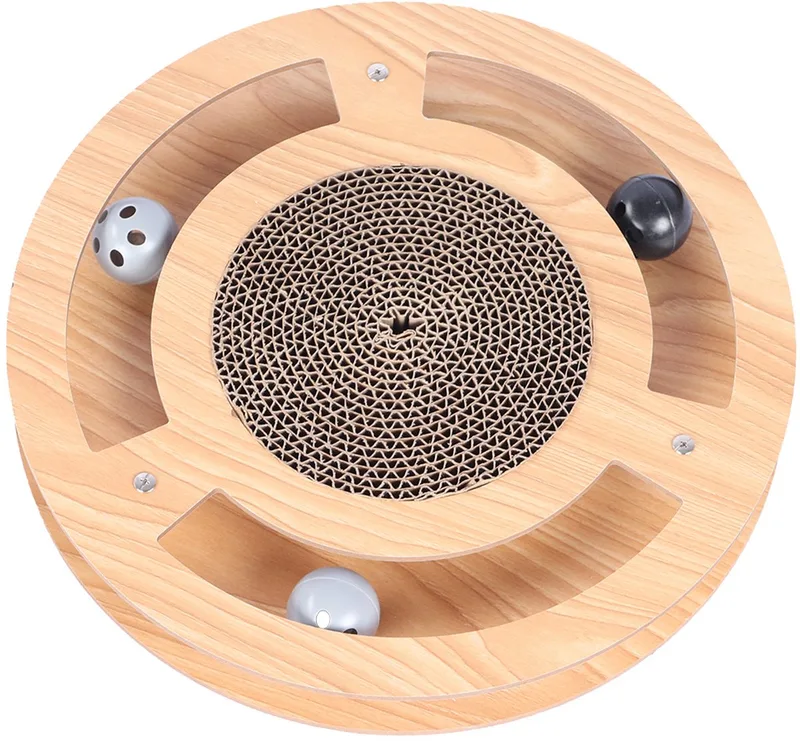 Krabplank - Fidgetwheel de Duvo+ en Marron – photo produit