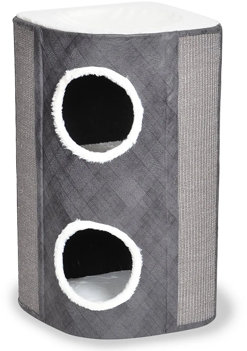 Krabton Berta M - 42x42x76cm de Duvo+ en Gris, Blanc – photo produit