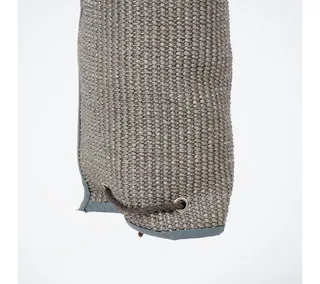 Krabzak XL - Hangende Krabpaal voor Katten - Sisal met Pluche Kussen - Plafondbevestiging - 180x16cm de Duvo+ en Gris – photo produit 2 sur 4