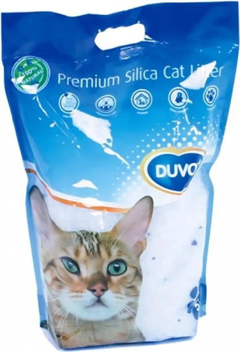 Laroy Duvo Kattenbakvulling - Neutraliseert Urinevocht & Is Geurvrij - Schone Pootjes - 5Liter de Duvo+ – photo produit