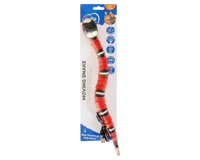 Moving Snake Kattenspeeltje by Duvo+ in Red – product photo 2 of 4