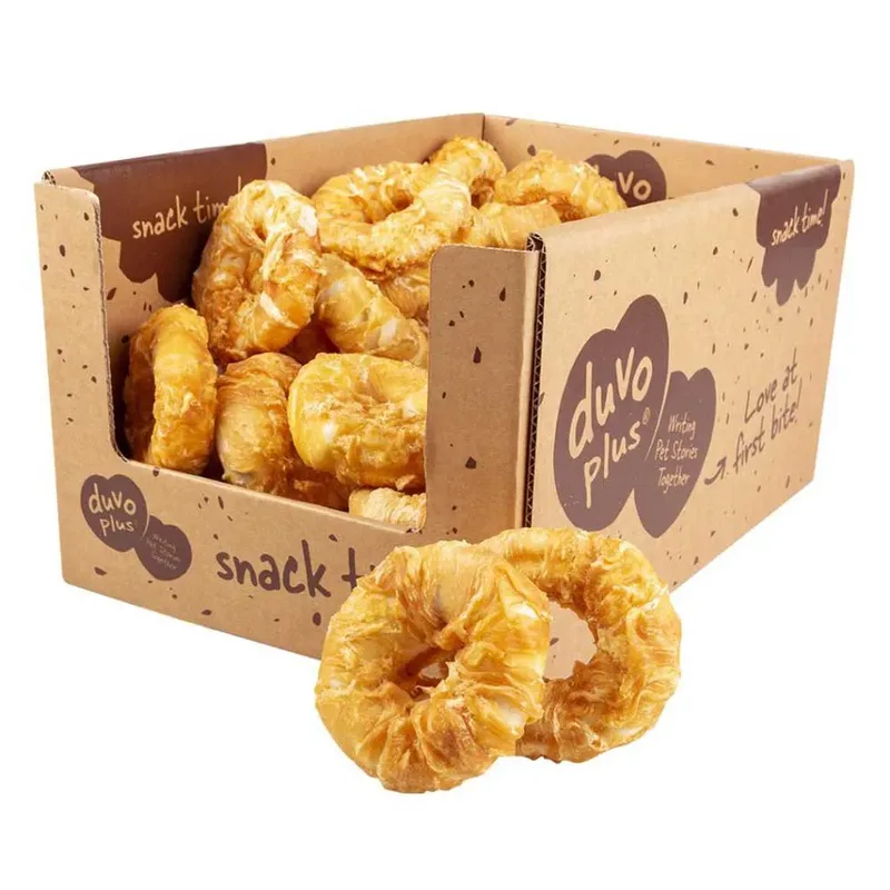 Natuurlijke Kip Bagels Hondensnack 2.5kg 6-8 Cm de Duvo+ – photo produit 3 sur 3