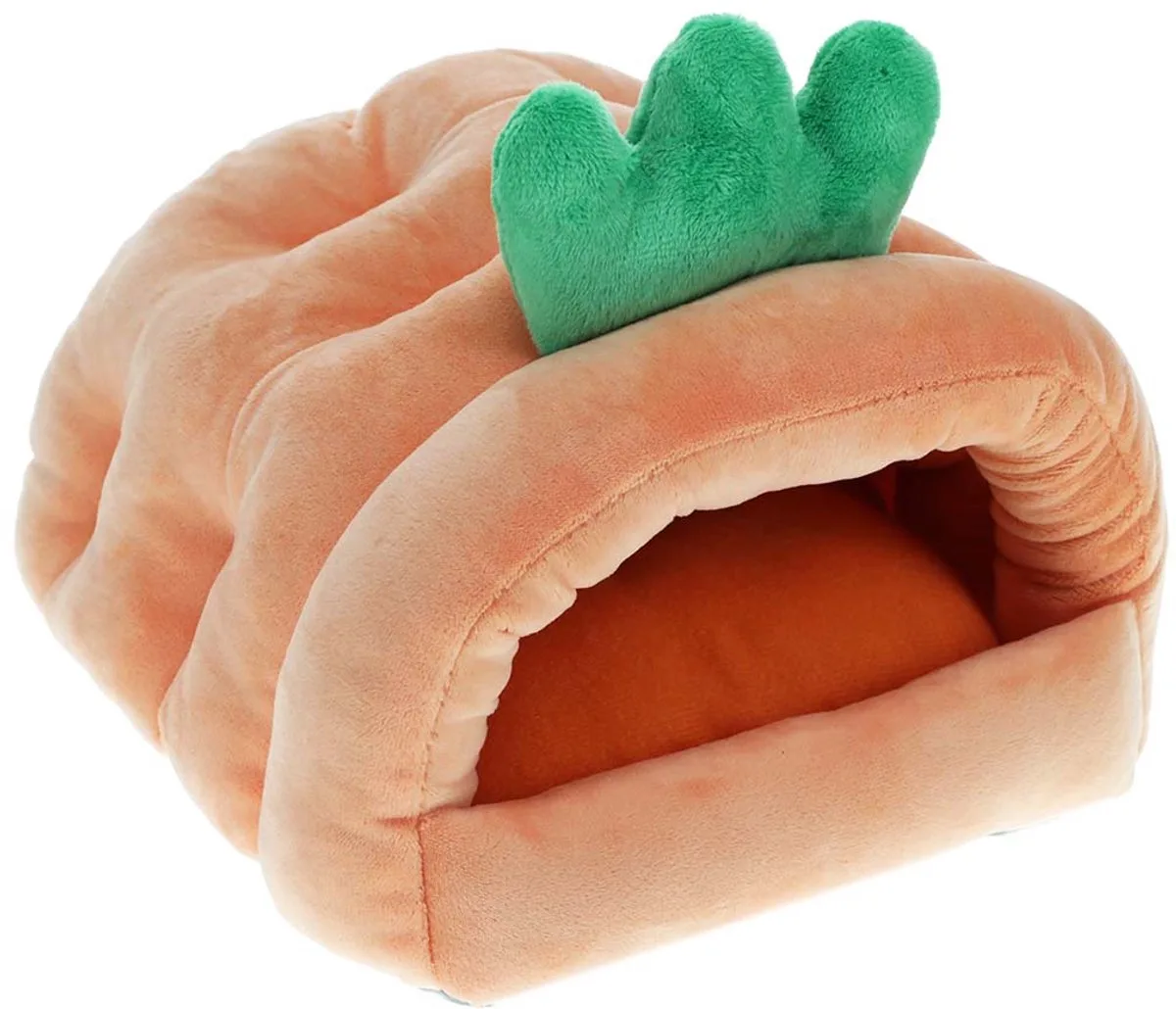 Tierbett Duvoplus Kuschelhöhle Carrot von Duvo+ in Grün – Produktfoto
