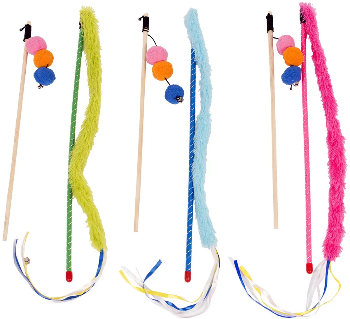 Plus Zwei Katzen-Spielzeugstangen 90 cm van Duvo+ – productfoto